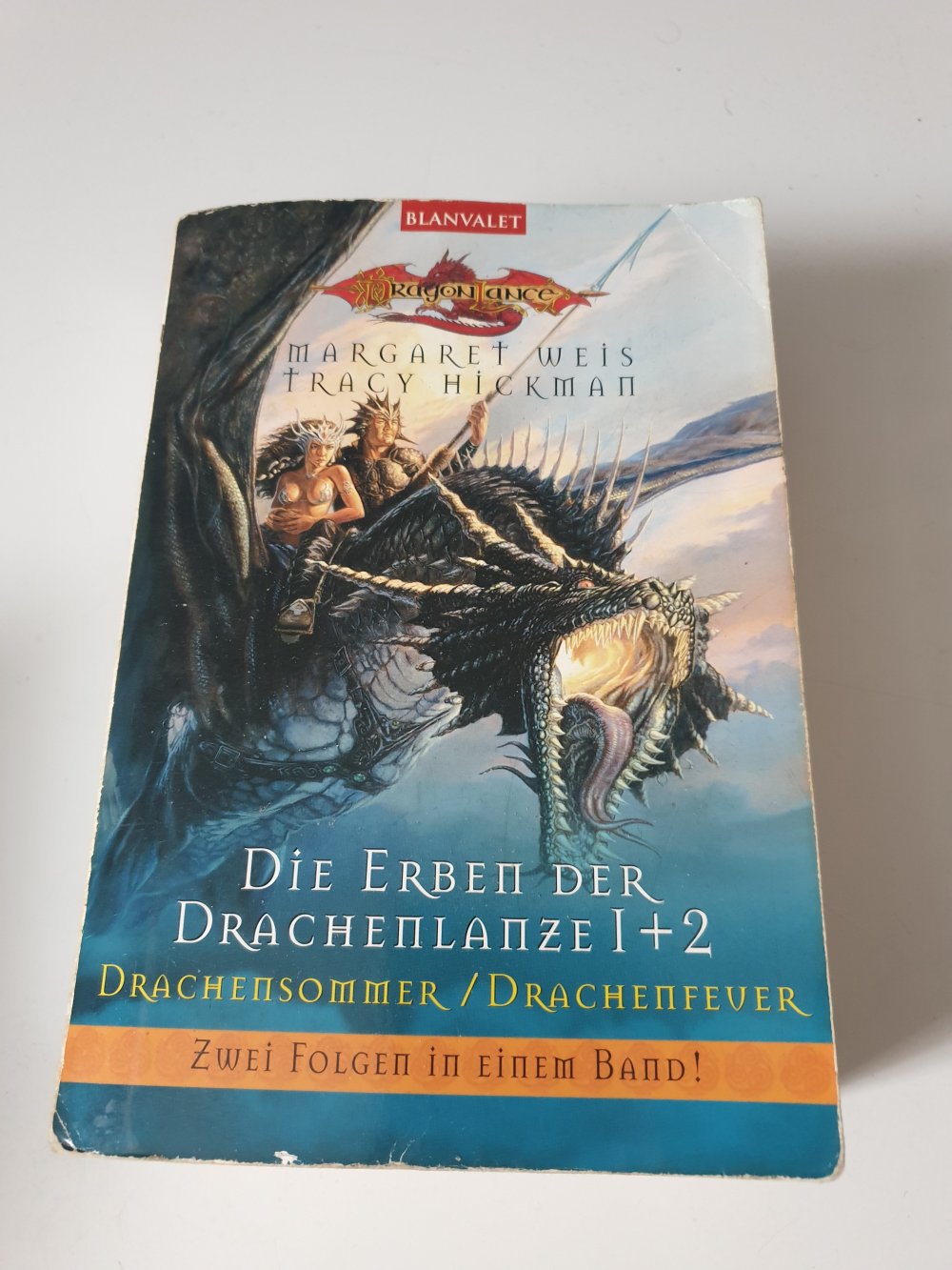 Die Erben  der Drachenlanze  1 + 2 - Margaret Weis / Tracy Hickman 