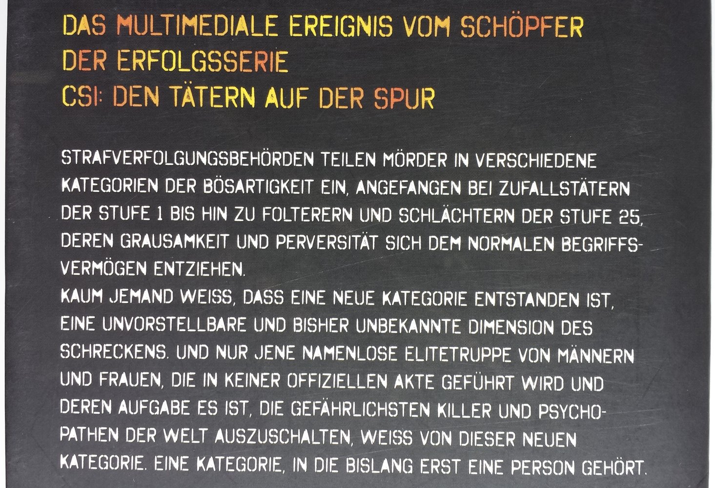 Buch Level 26 Dark Origins Horror Krimi Thriller Dark Origins level26 Taschenbuch 