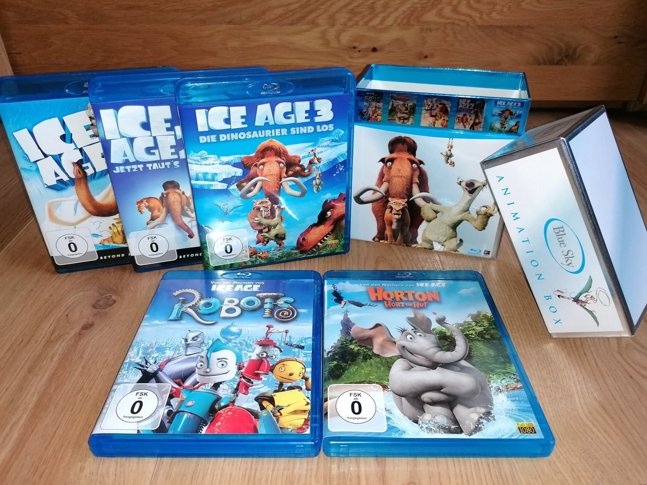 Blu-ray Blue Sky Animation-Box Pixar Animationsfilme