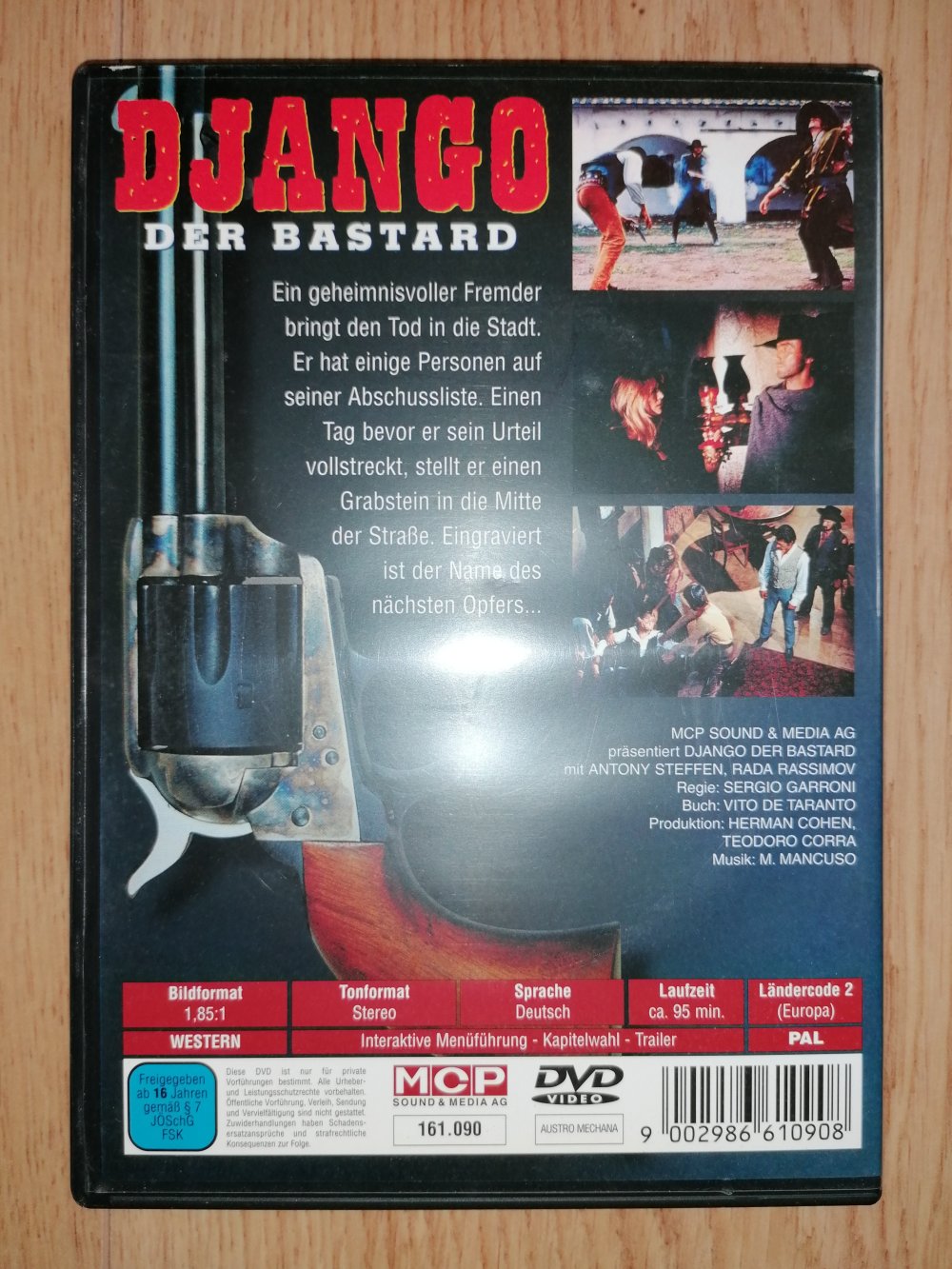 DVD Django Der Bastard Antony Steffen Rada Rassimov Italowestern