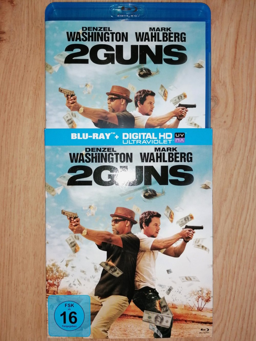 Blu-ray 2 Guns Denzel Washington Mark Wahlberg Actionkomödie