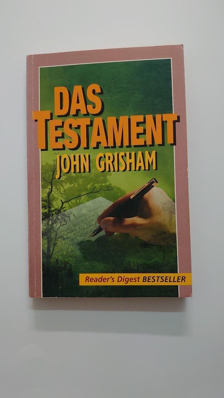 Buch Das Testament John Grisham