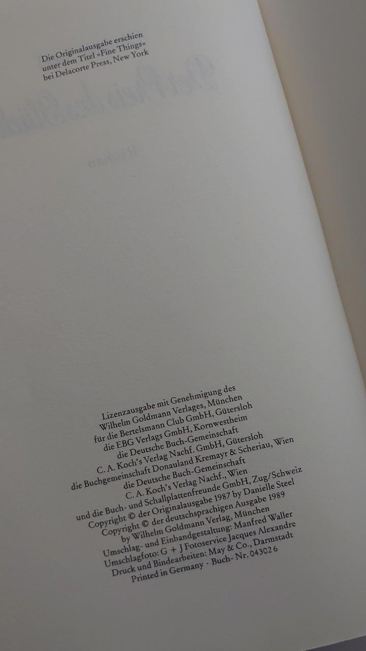 Buch Der Preis des Glücks Danielle Steel