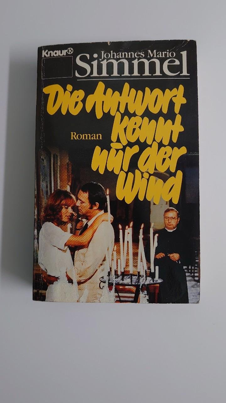 Buch Die Antwort kennt nur der Wind Johannes Mario Simmel