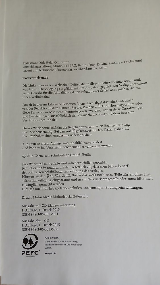Texte Themen und Strukturen ISBN: 978 3 06 061353 3