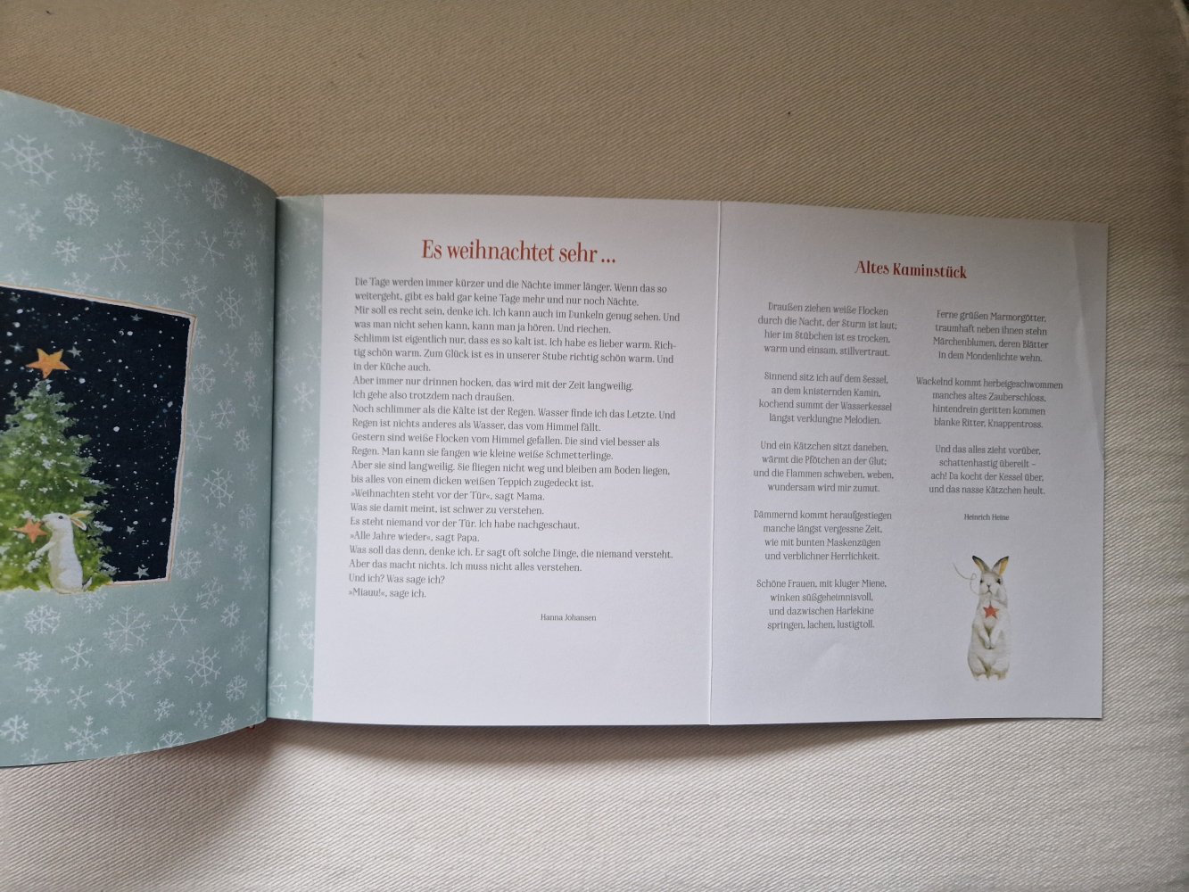 24 Zauberhafte Weihnachtsgeschichten - Adventskalenderbuch mit Ausklappseiten