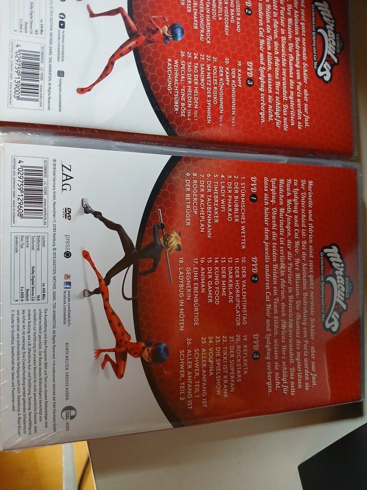 MIRACULUS Komplette Staffel 1 und 2 auf DVD FSK 6 Kinder Unterhaltung