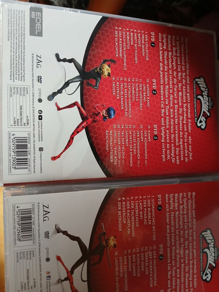 MIRACULUS Komplette Staffel 1 und 2 auf DVD FSK 6 Kinder Unterhaltung
