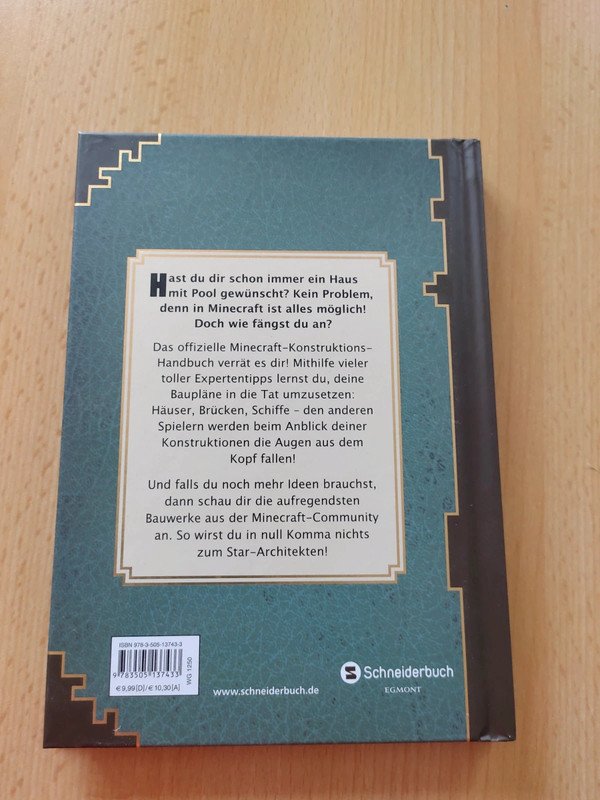 Minecraft Das Konstruktions -Handbuch