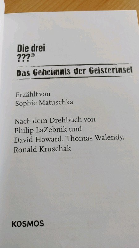 Die drei Fragezeichen Das Geheimnis der Geisterinsel