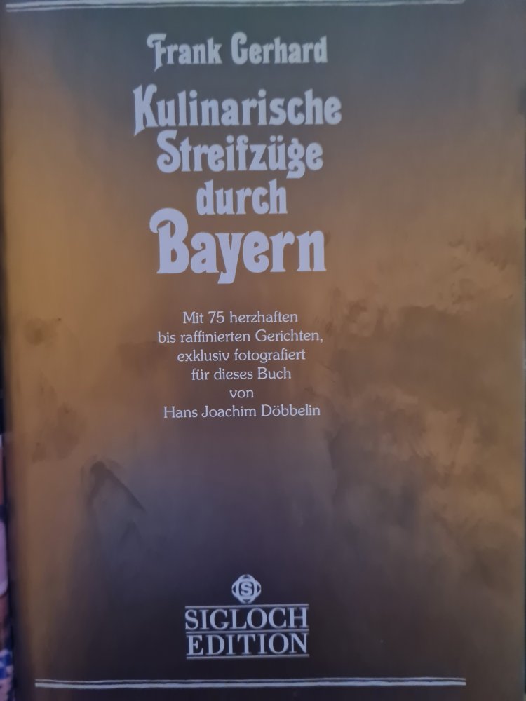 Kochbuch bayr. Schmankerl