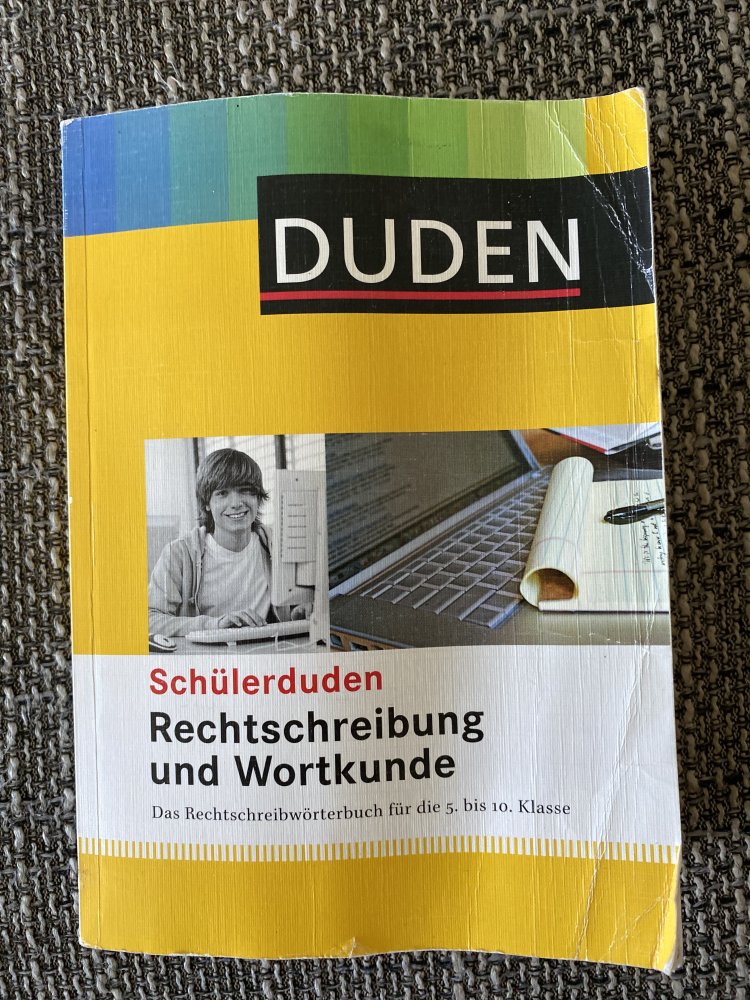 DUDEN Schülerduden, Rechtschreibung und Wortkunde Für Die Sekundarstufe I