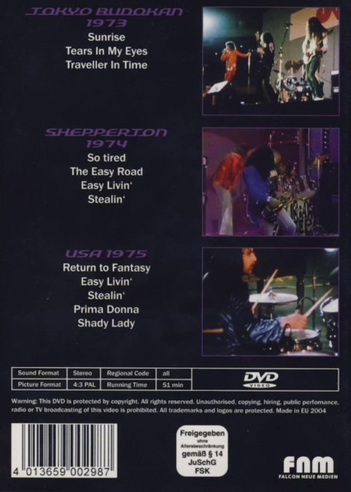 Uriah Heep - Classic Live DVD