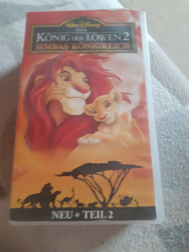 Der König der Löwen 1&2 VHS ( Videokassetten )