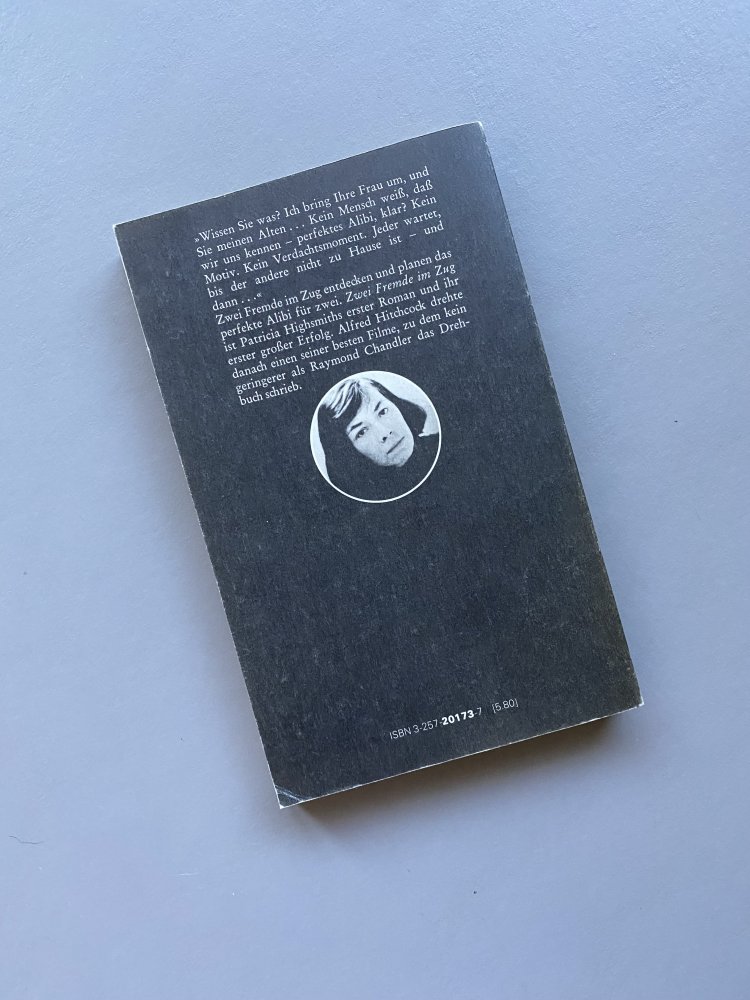 Patricia Highsmith - Zwei Fremde im Zug Roman