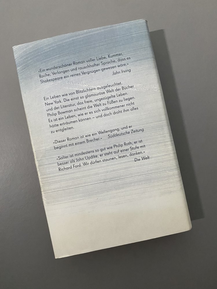 James Salter: Alles, was ist Roman