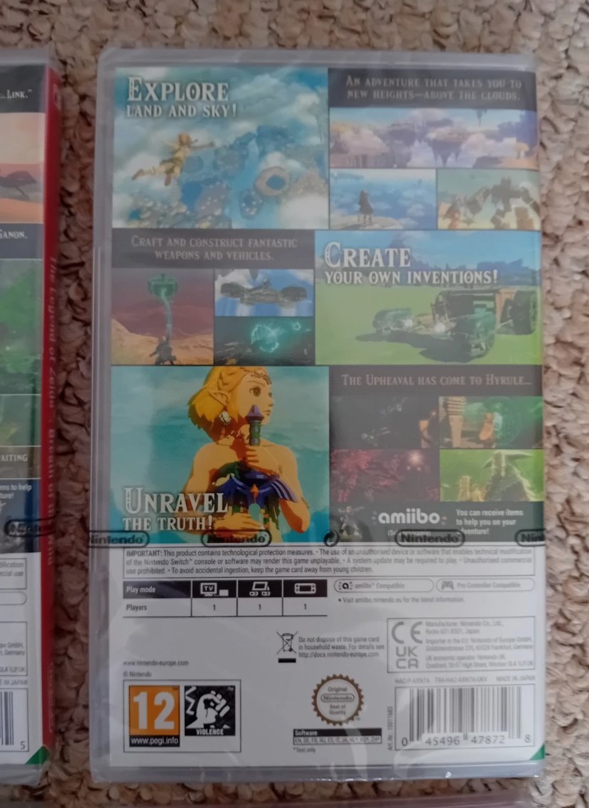 The Legend of Zelda: Tears of the Kingdom Switch NEW AND SEALED!