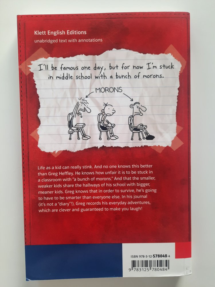 Diary of a Wimpy Kid: Englische Lektüre - Jeff Kinney