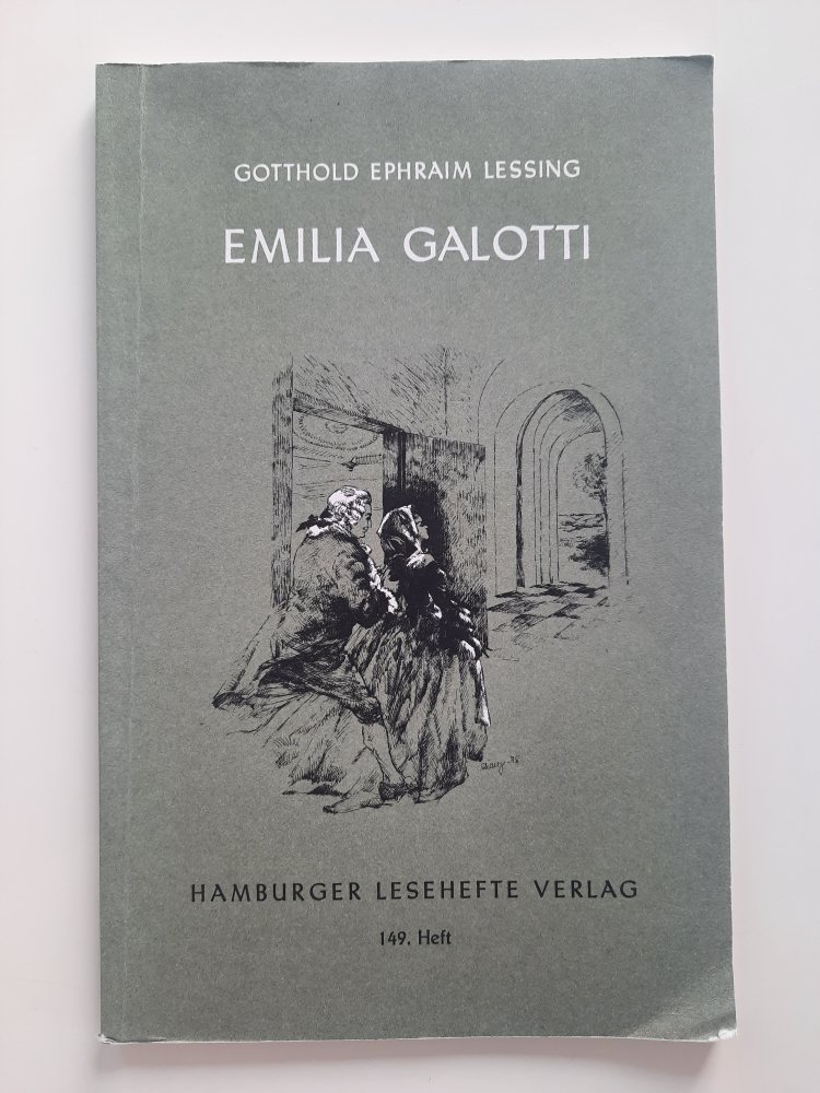 Emilia Galotti - G.E. Lessing Hamburger Lesehefte Verlag Heft 149