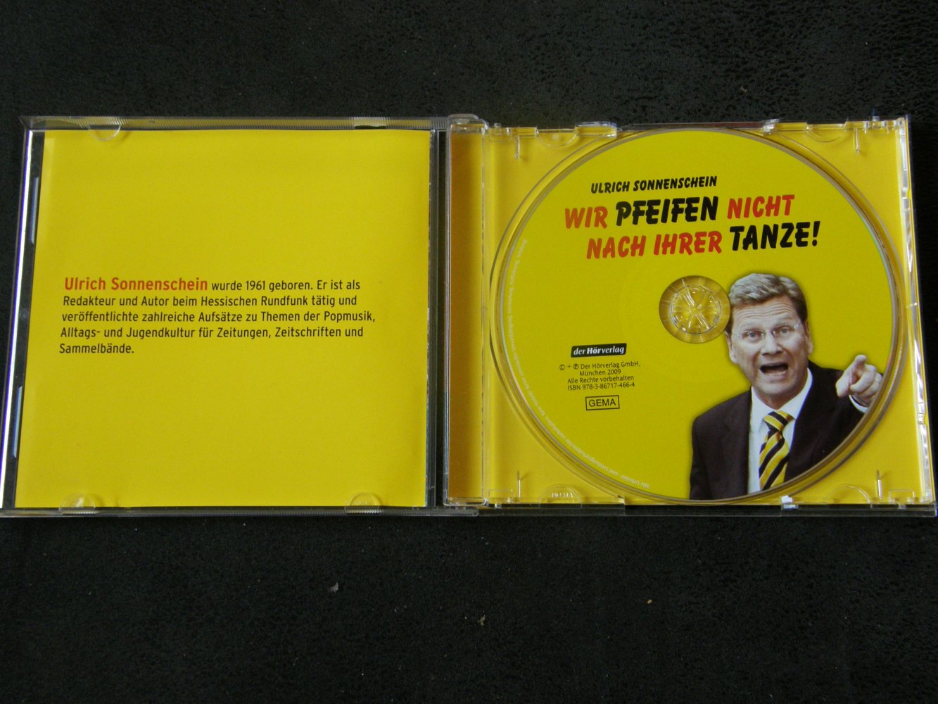 CD Ulrich Sonnenschein: Wir pfeifen nicht nach Ihrer Tanze!