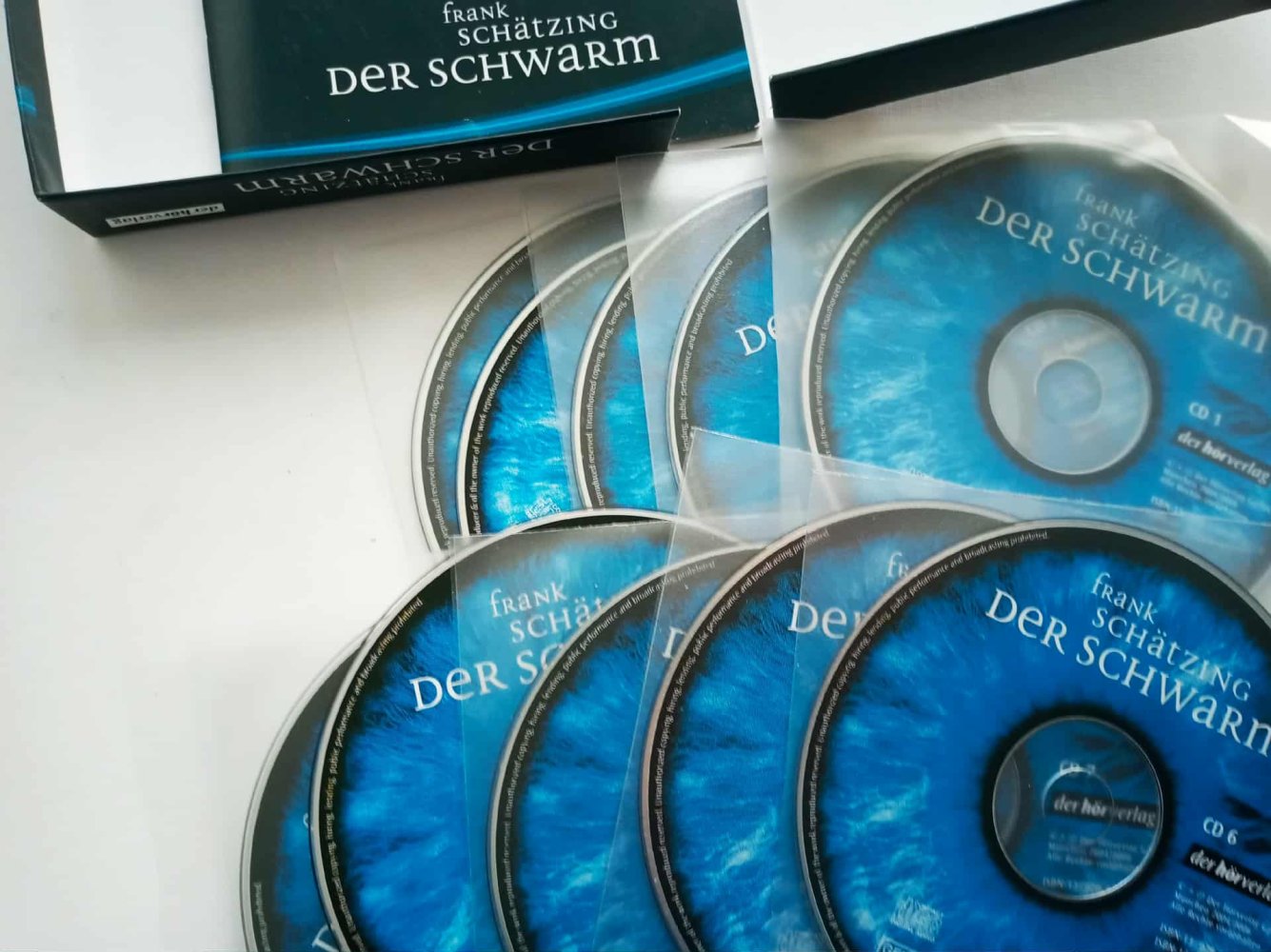 Hörspiel Frank Schätzing Der Schwarm Hörverlag 10 CD Booklet Box - VB!