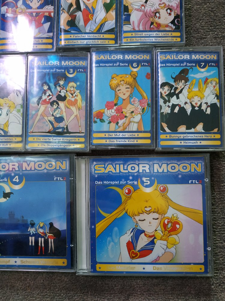 Sailor Moon MC CD Sammlung Sammlerstück Sammlung