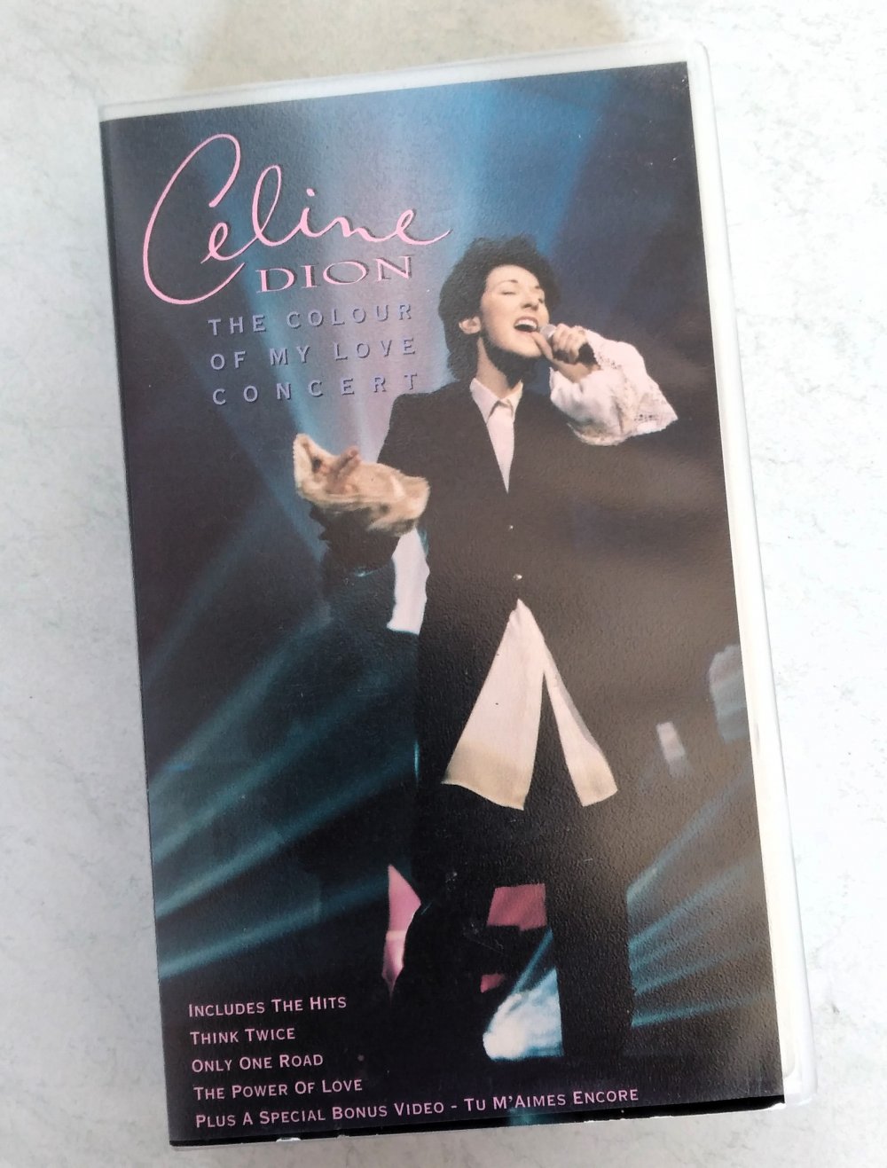 Céline Dion : The Colour Of My Love Concert  [VHS-Kassette]