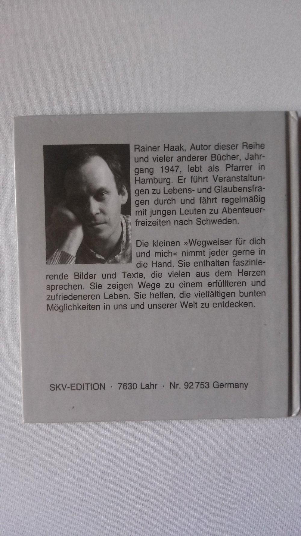 Wegweiser für dich und mich, Danke