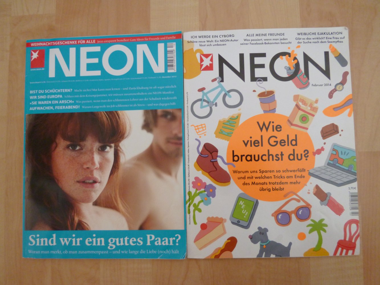 NEON von Stern (auf dem Bild links)