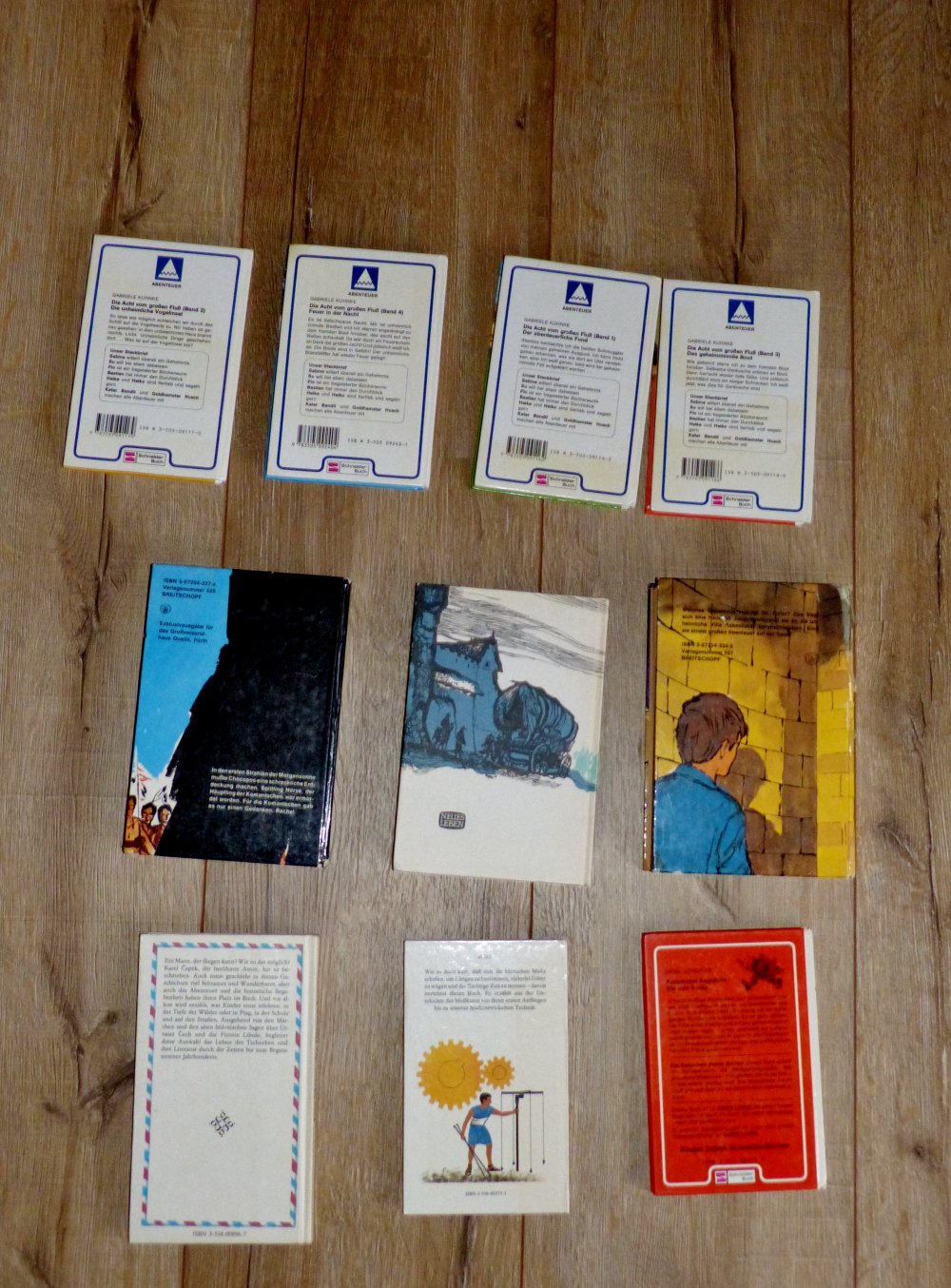 10 alte Kinder-/Jugendbücher, 70er, 80er Jahre