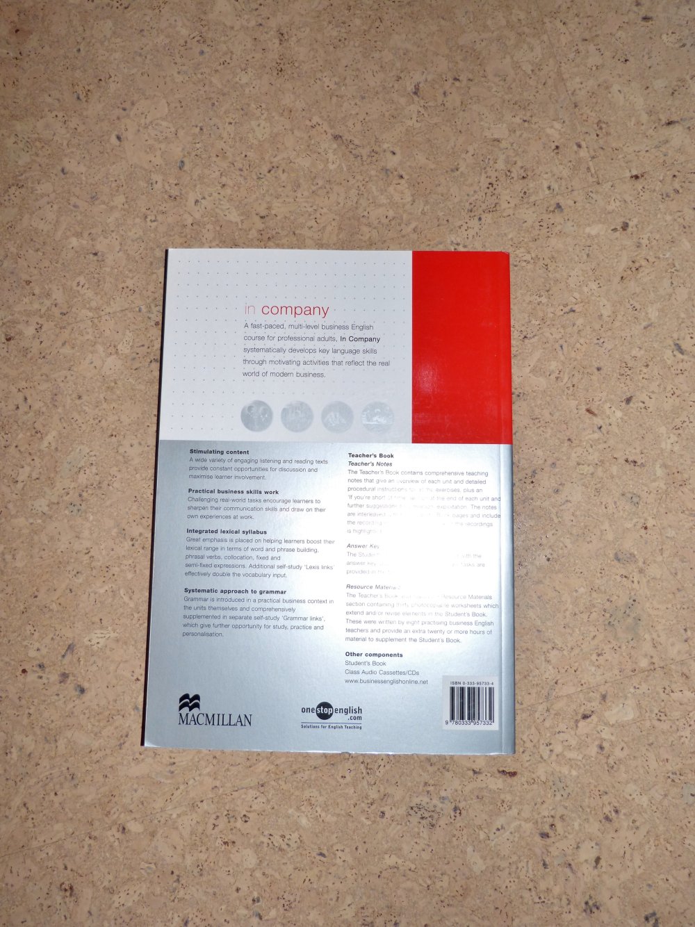 In company, Intermediate Teacher's Book, MacMillan, neuwertig