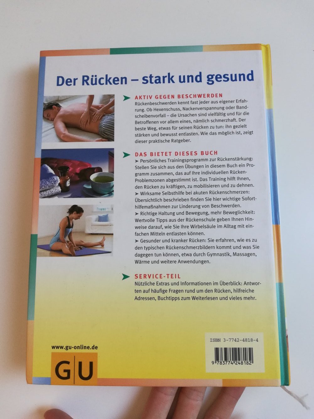 Der Rücken - stark und gesund / Gesundheit Ratgeber GU