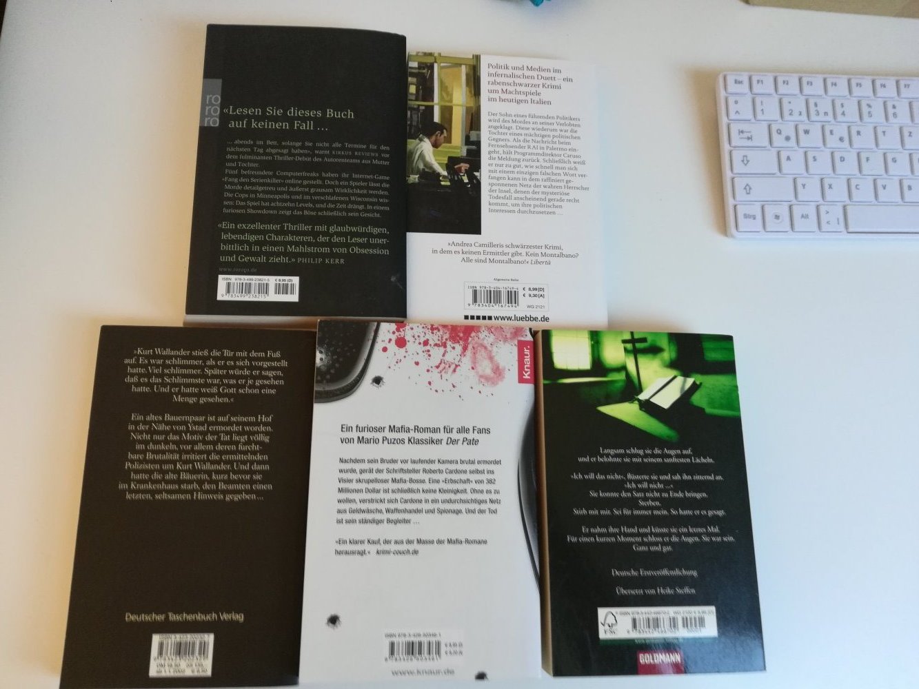 Bücherpaket Krimis Thriller Spannung pur