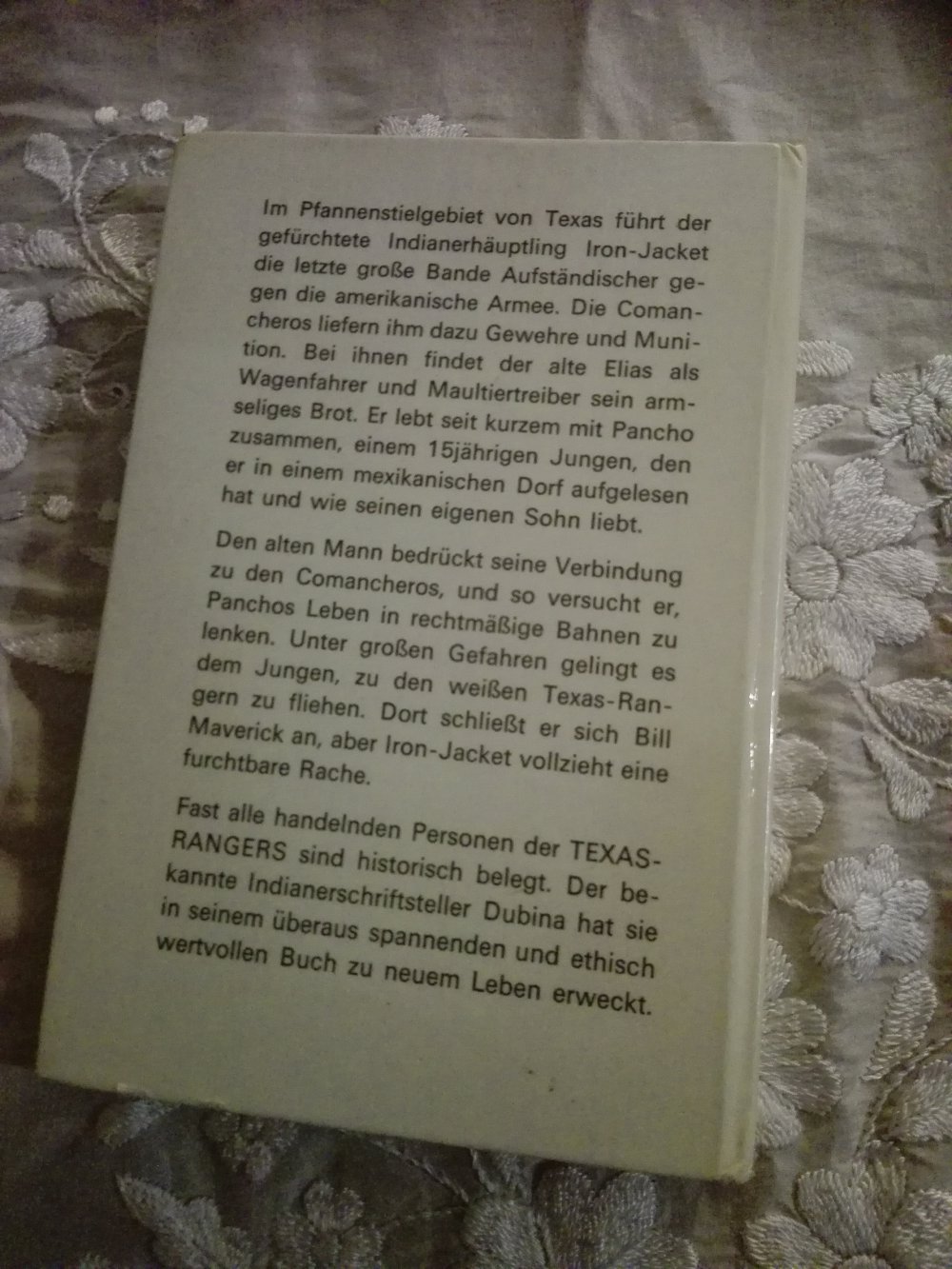 Texas-Rangers. Indianergeschichte. älteres Buch.