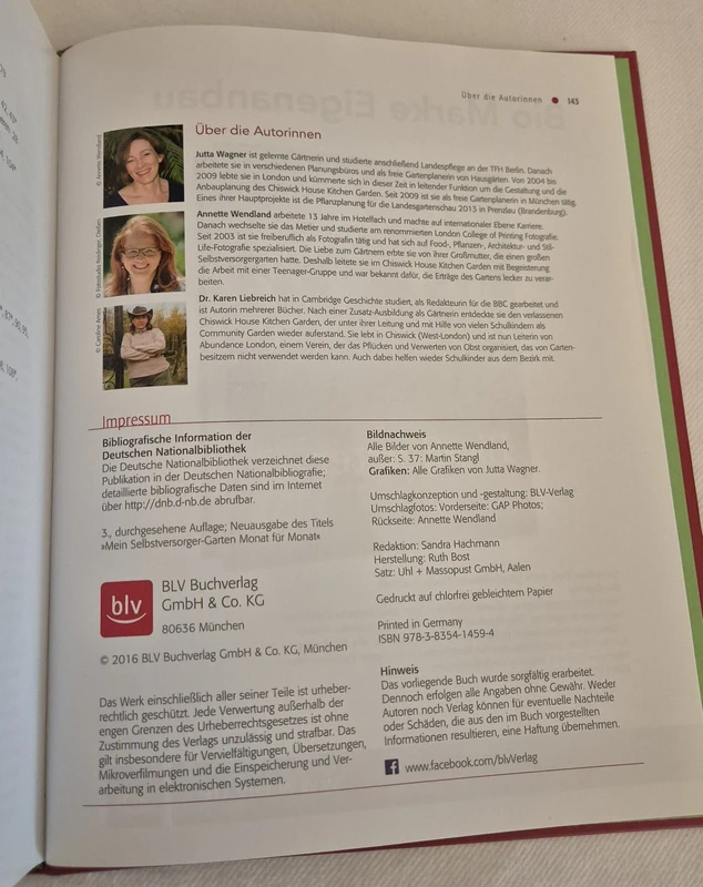 BVL - Selbstversorger-Garten: Pflanzen, ernten & genießen