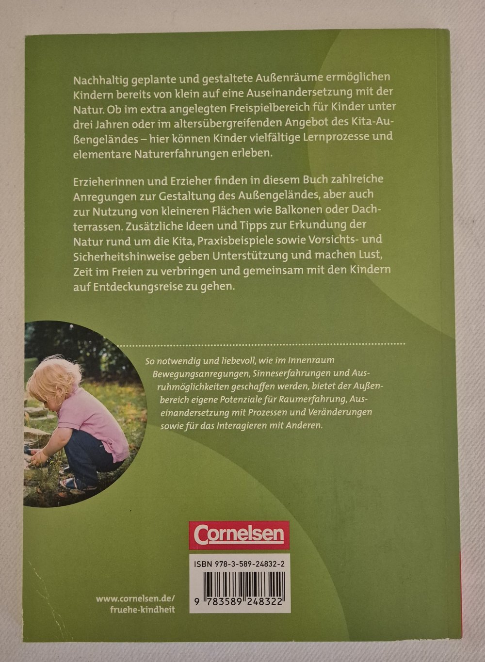 Kita-Außenräume für 0 bis 3-Jährige: Nachhaltig planen und gestalten