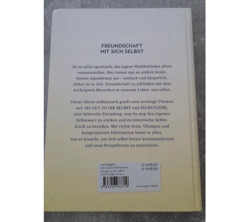 Sei gut zu dir selbst Neuwertig