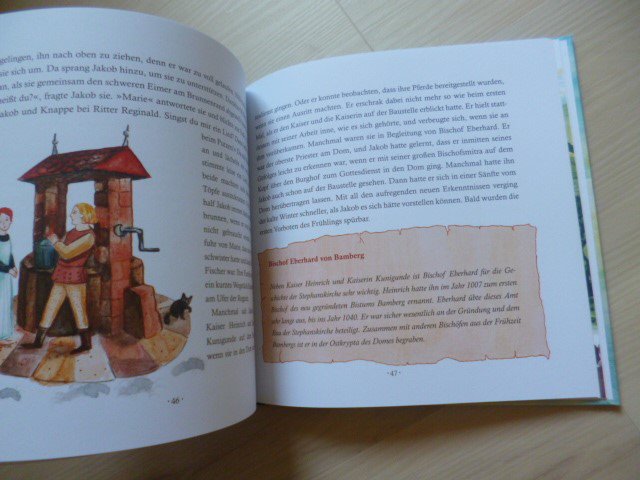 Jakob und die neue Kirche Geschichten vom Bau und Weihe von St.Stephan in Bamberg Buch 