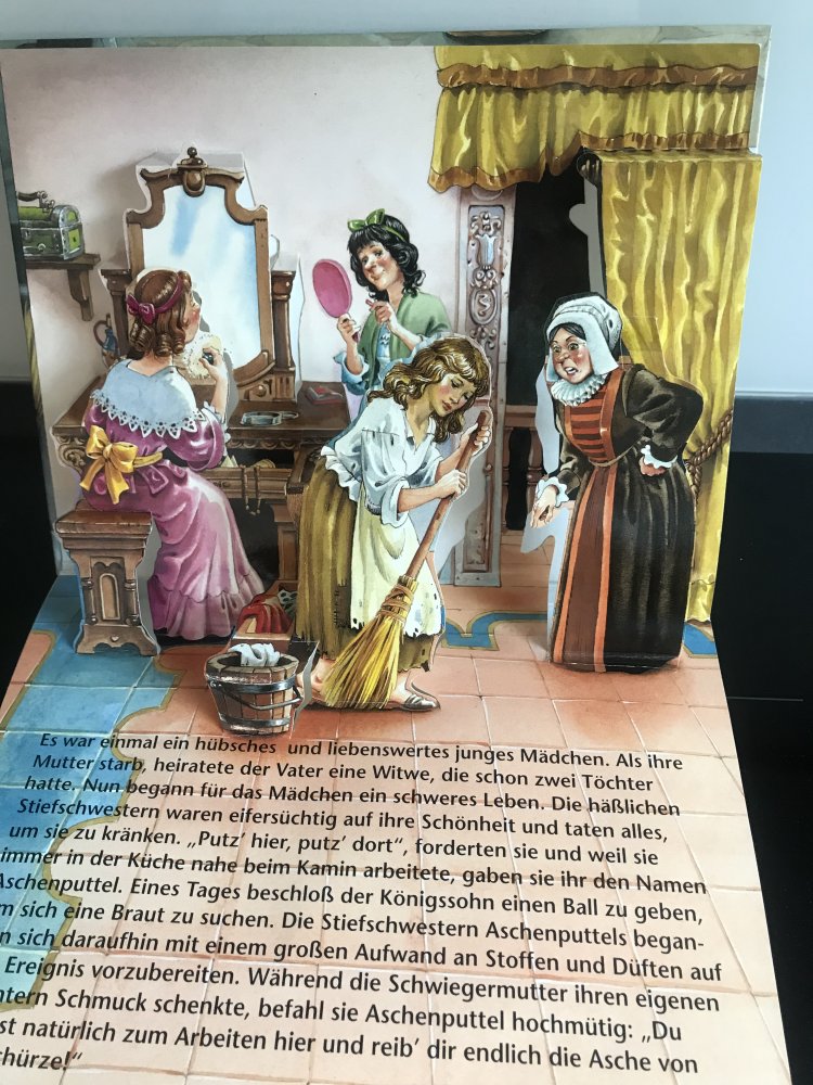 Aschenputtel Popup Kinderbuch Klappbilder Märchen Klassiker 