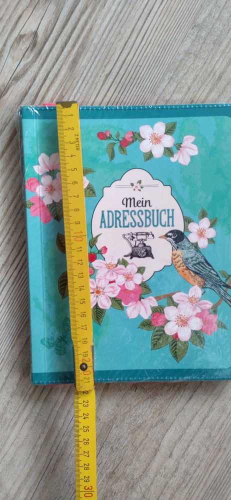 Neu , original verpackt, Adressbuch