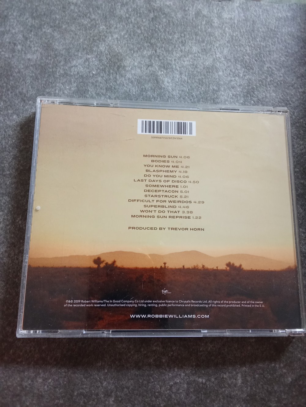 CD Robbie Williams 