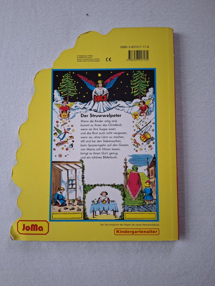 Kinderbuch Der Struwwelpeter von Dr. Heinrich Hoffmann, Pestalozzi Verlag