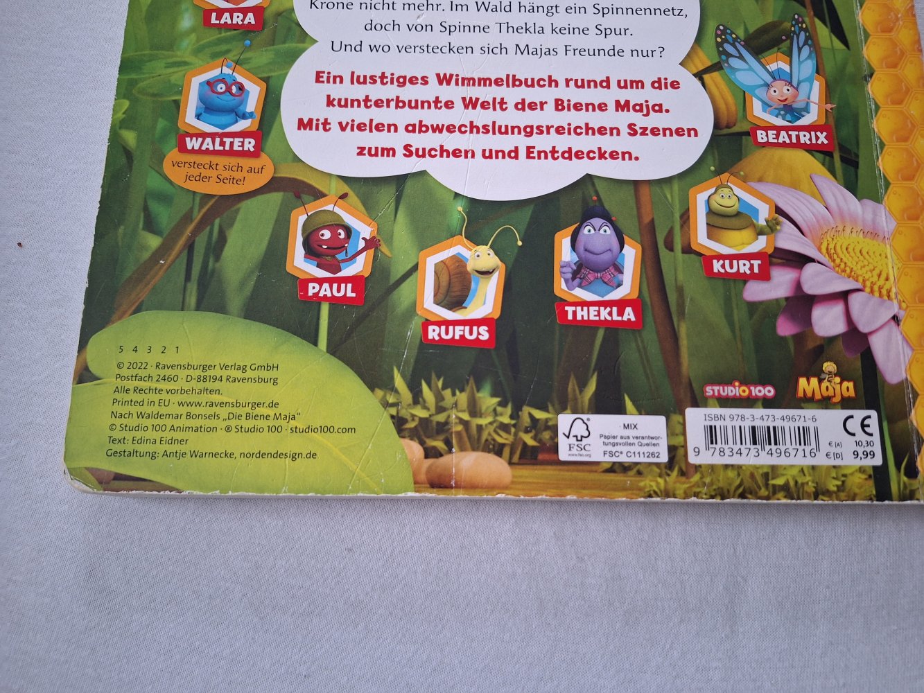 Wimmelbuch Biene Maja: Mein wimmeliger Suchspaß