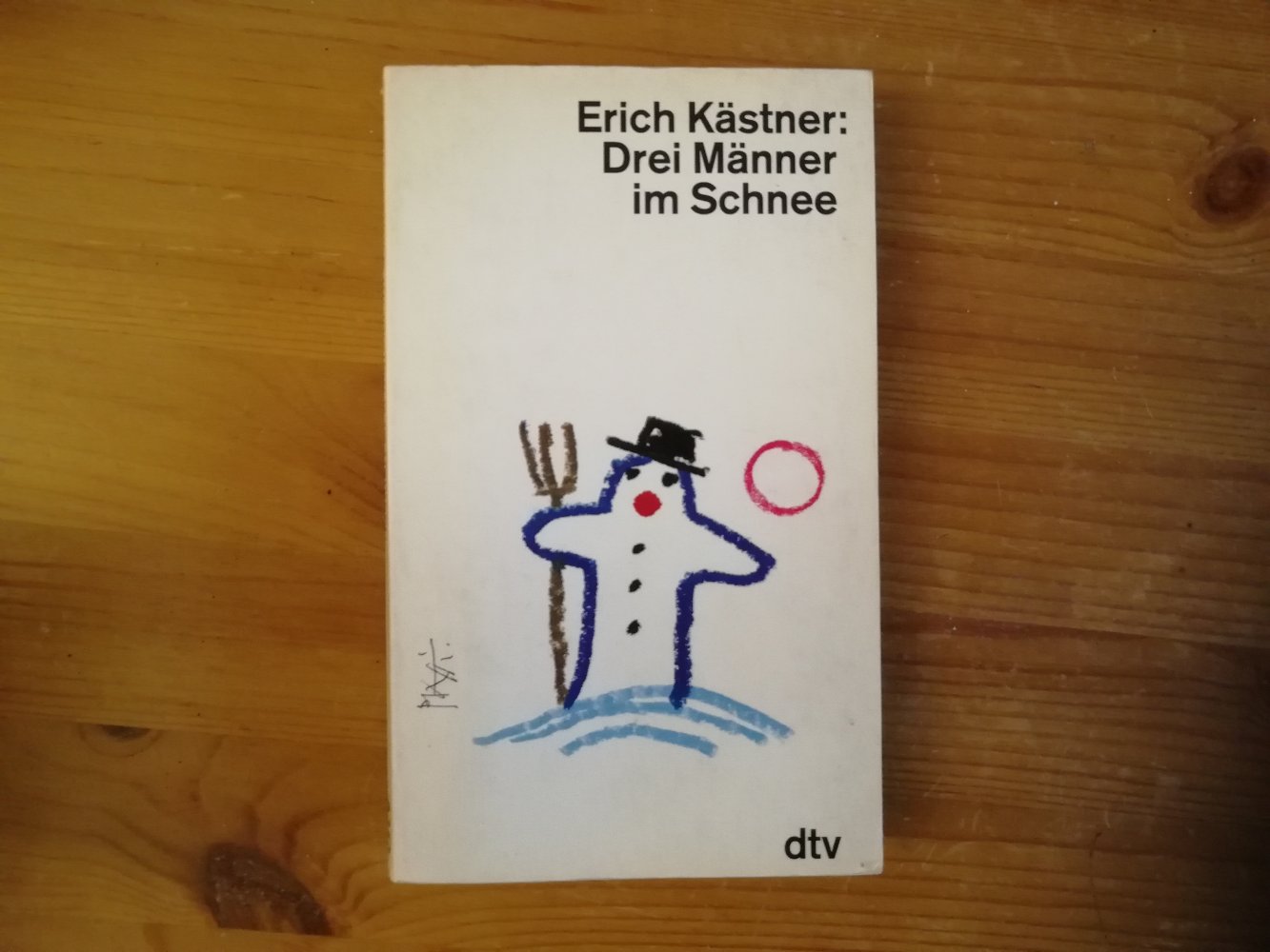 Drei Männer im Schnee