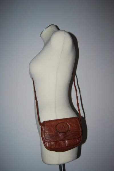 Leder Vintage Umhängetasche Tasche Trendi
