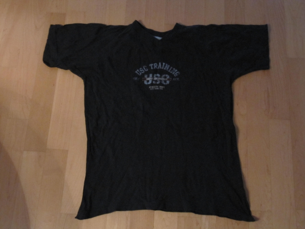 T-Shirt dunkelblau mit print ~GR. 152