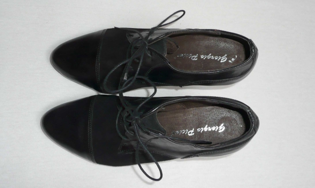 Giorgio Picino Lace Up Schnür - Pumps 36 schwarz NEU