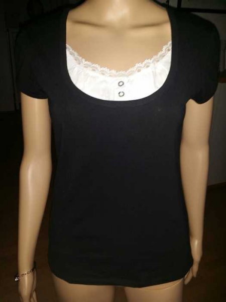 Süsse T-shirt mit Weiße Bluse teil / Renais