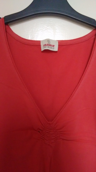 pinkrotes Tanktop Gr. 44