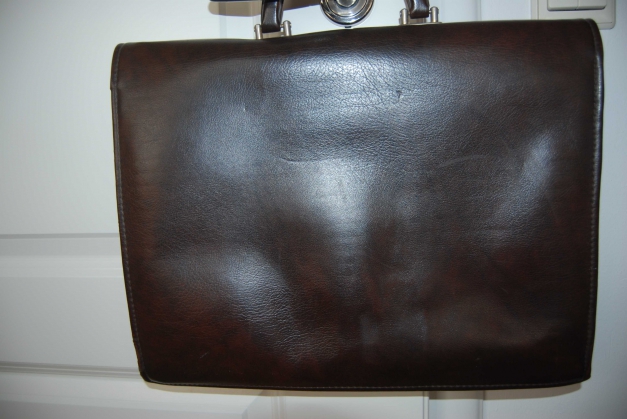 Leder Aktentasche Schultasche Vintage Trendi